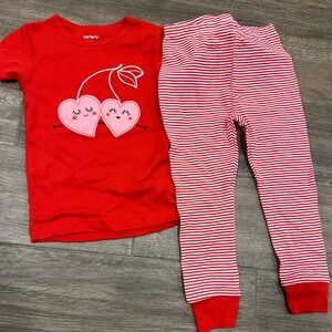 Carters toddler girl pajamas